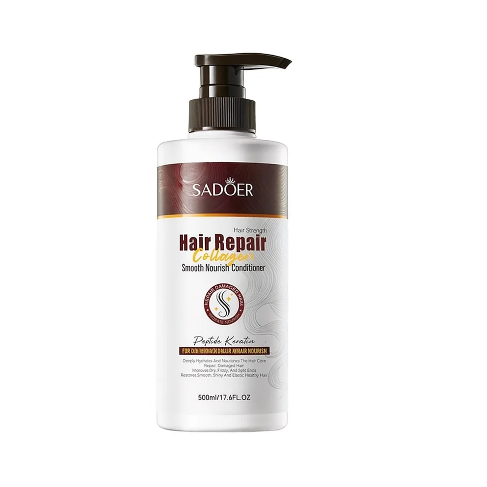 Balsam reparator cu colagen și keratină – Sadoer Hair Repair Collagen Conditioner 500 ml