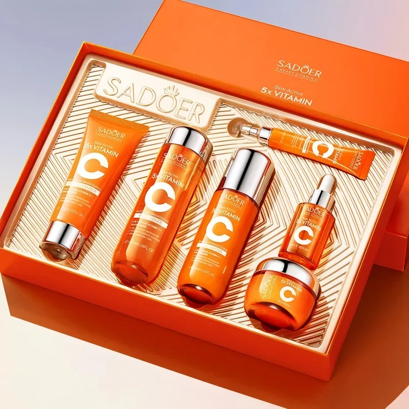 SADOER Vitamin C – Set Cadou complet pentru iluminare și revitalizare