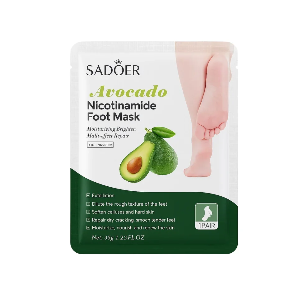 Mască pentru picioare SADOER cu avocado 36 g.