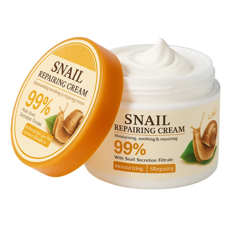 Wokali Snail Cremă reparatoare cu 99% saliva de melc
