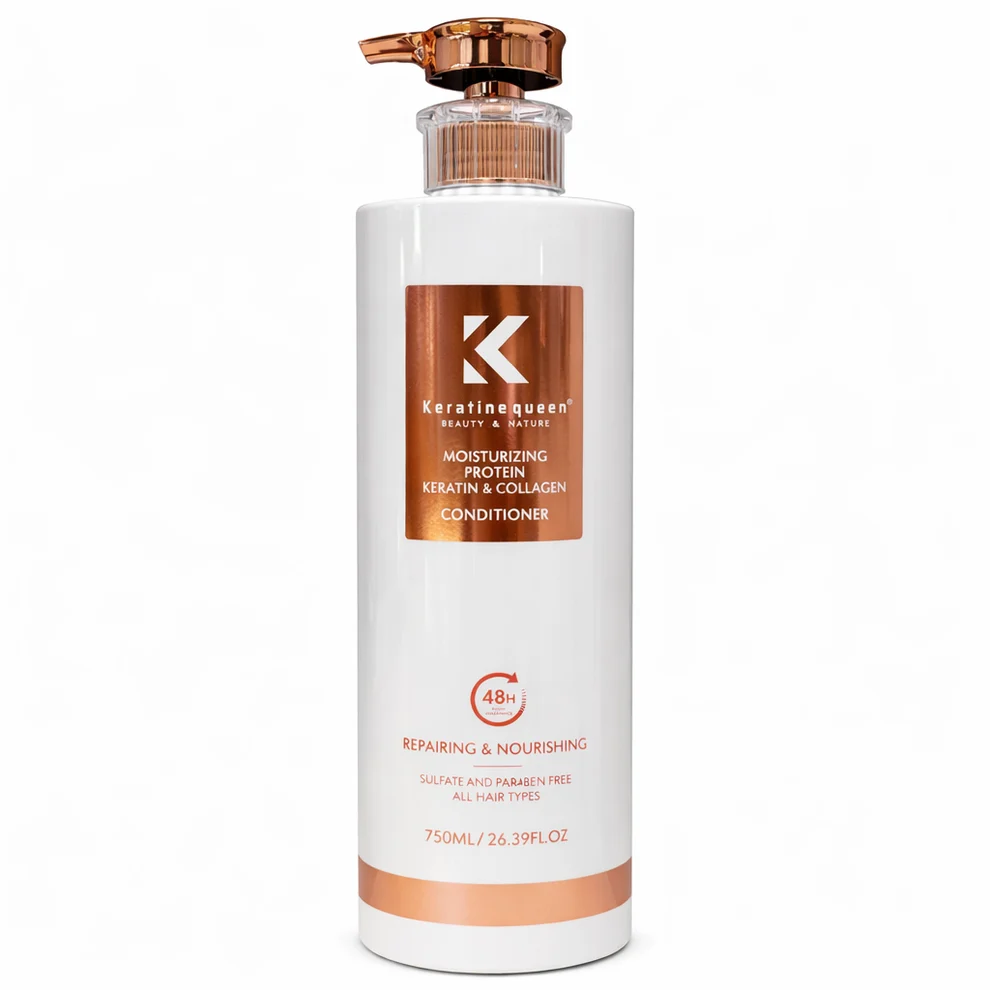 Balsam de păr Keratin Queen cu Keratină și Colagen 750ml