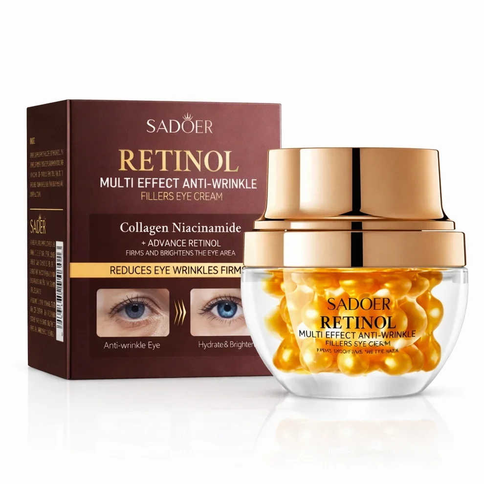 CREMĂ PENTRU CONTURUL OCHILOR CU RETINOL SADOER 35g.
