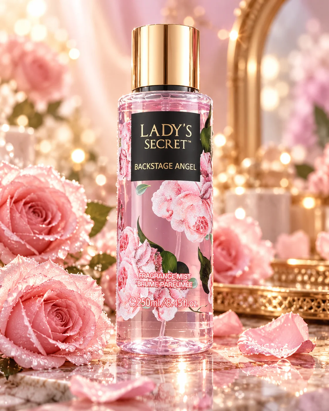 Spray Parfumat de Corp LADY'S SECRET – BACKSTAGE ANGEL, 250 ml