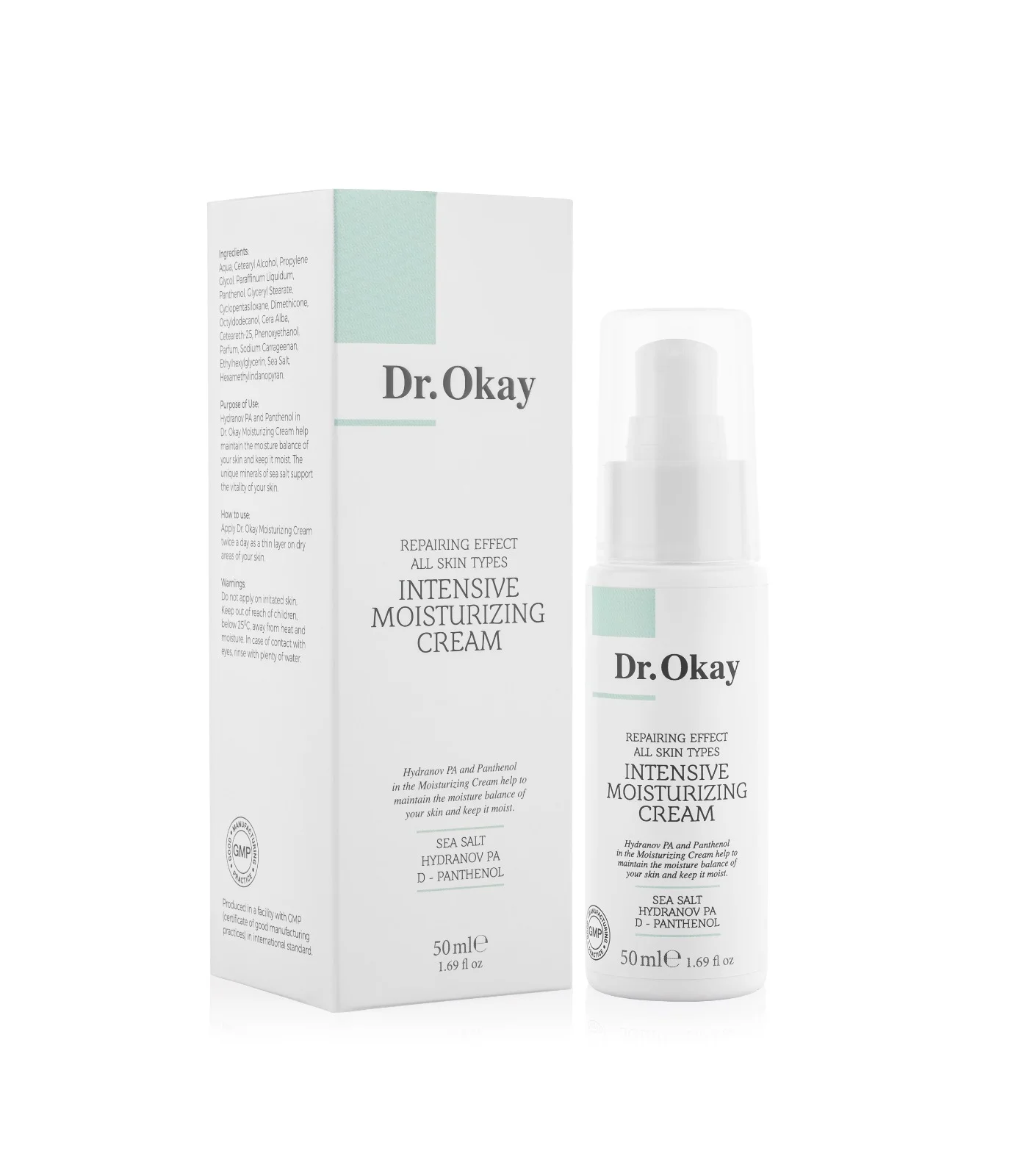 Cremă Facială Hidratantă Dr. Okay 50ml.